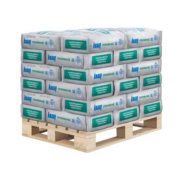 Штукатурка цементная КНАУФ-Грюнбанд теплоизоляционная 25 кг — изображение 3