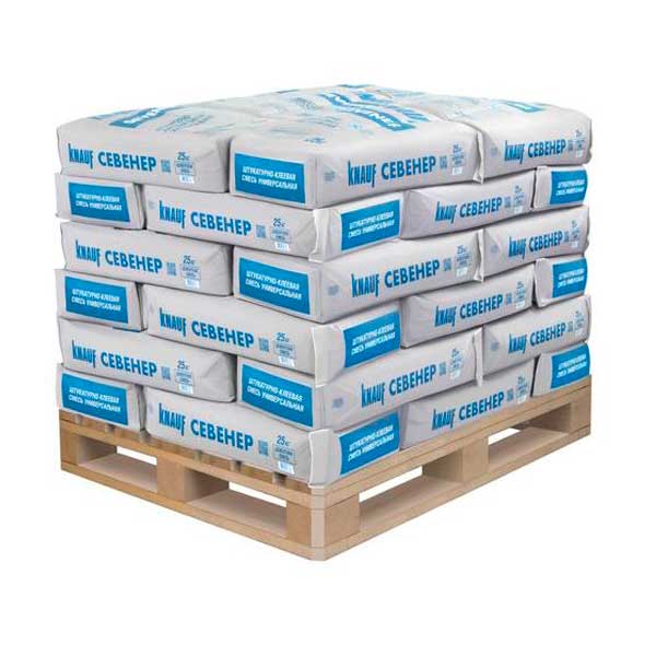 Клей для теплоизоляции КНАУФ-Севенер 25 кг — изображение 3