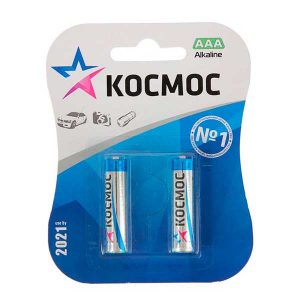 Батарейка КОСМОС LR03 ААА 2 шт