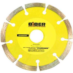 Диск алмазный сегментный Бибер 230х22.2 мм, сухой рез