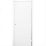 Дверь Олови № 7 гладкая белая с притвором 690х2090мм
