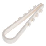 Дюбель-хомут для кабеля 11-18 мм белый 100 шт