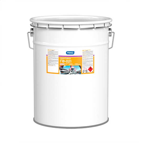 Грунтовка ГФ-021 Текс Универсал красно-коричневая 24 кг