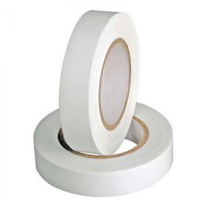 Изолента ПВХ белая 19 мм 20 м