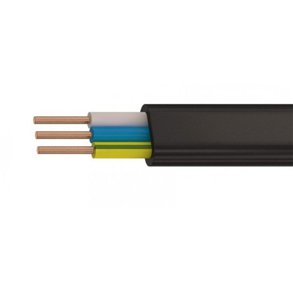 Кабель ВВГнг силовой плоский 3х1.5, 100 м