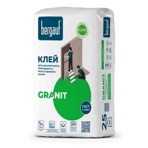 Клей для керамогранита Bergauf Granit 25 кг
