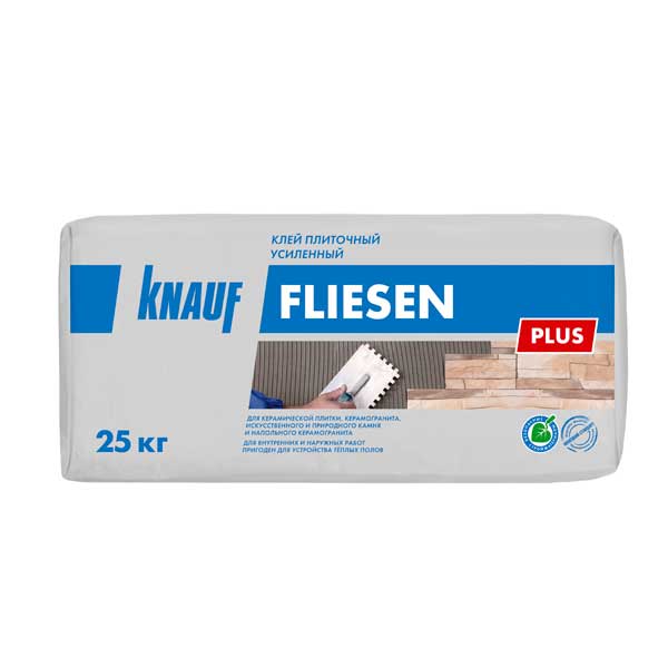 Клей для плитки КНАУФ-Флизен Плюс 25 кг