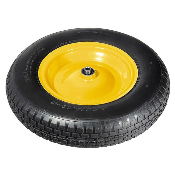 Колесо для тачки пневматическое 390х80х20 мм с камерой