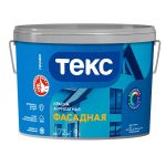 Краска в/д фасадная Текс Профи основа D 9 л