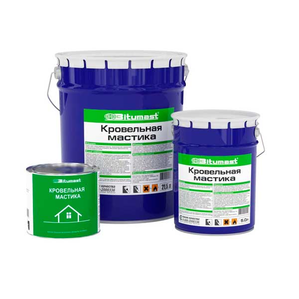 Мастика кровельная Bitumast 21.5 л — изображение 2