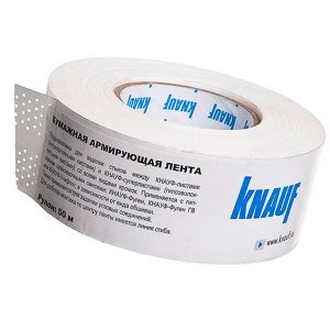 КНАУФ-лента армирующая бумажная 52 мм 150 м
