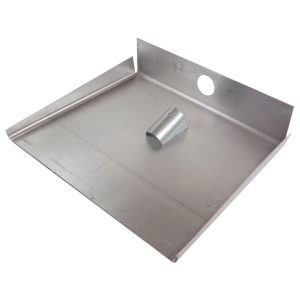 Лопата снегоуборочная алюминиевая 350х560 мм без черенка