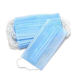 Маска защитная из спанбонда 3-х слойная 10 шт