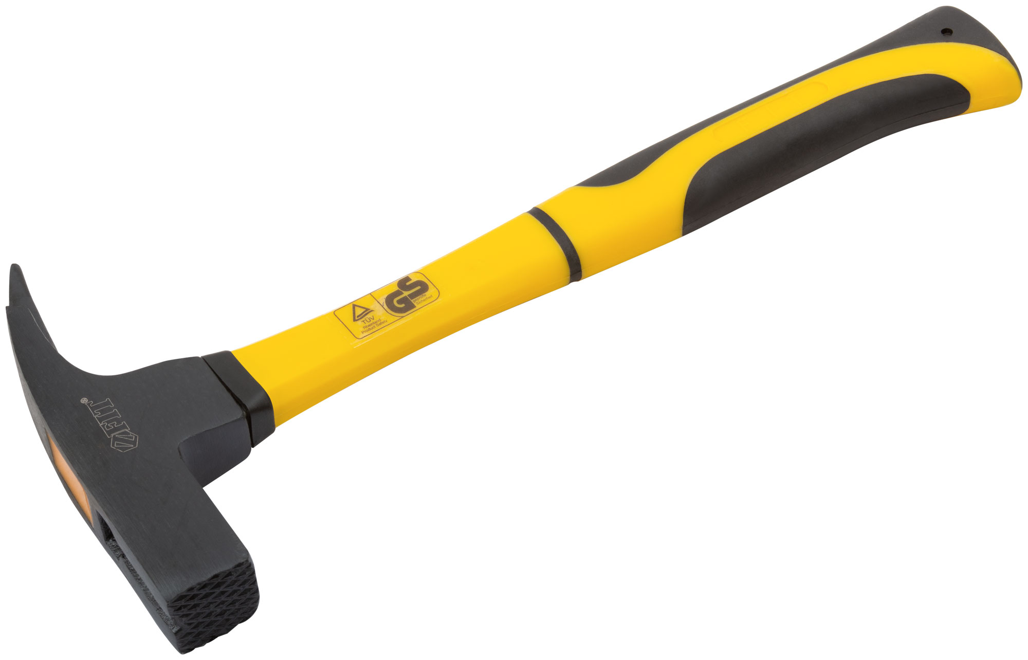 Молоток кровельщика 0.6 кг фиберглассовая ручка