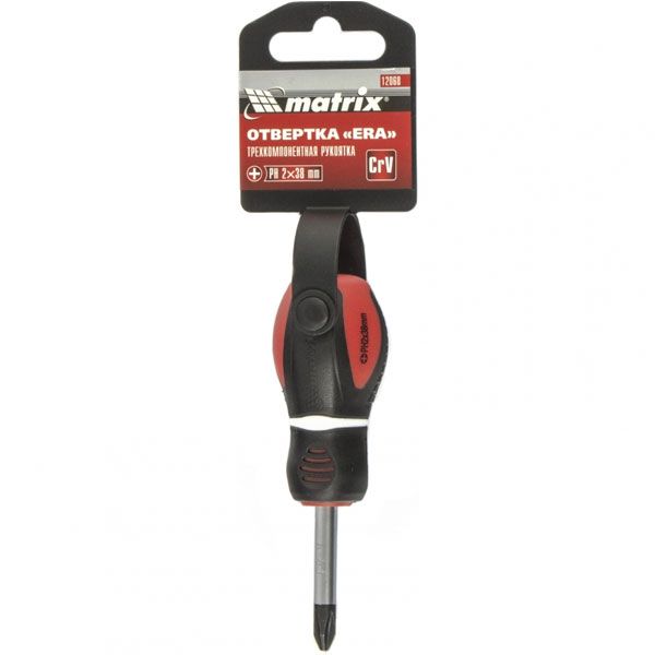 Отвертка крестовая Matrix Era PH2 38 мм — изображение 2