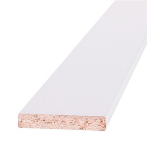 Наличник белый ламинированный 58х8х2200 мм