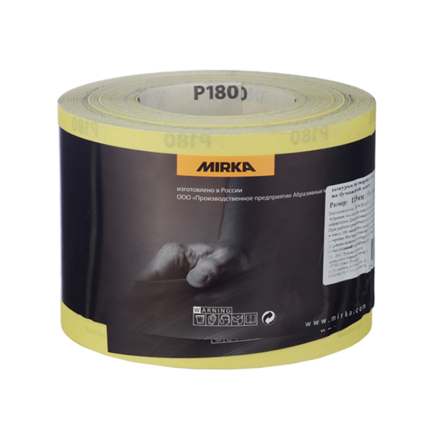 Наждачная бумага Mirka Mirox 115 мм x 50 м Р180