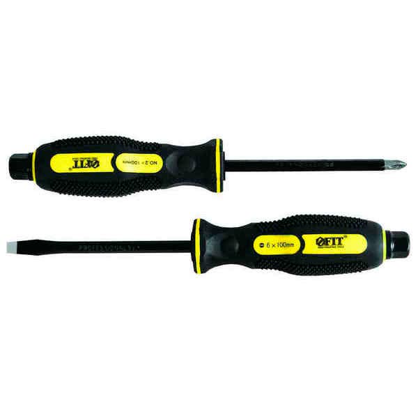 Отверткa ударная крестовая FIT Профи PH1 5х100 мм