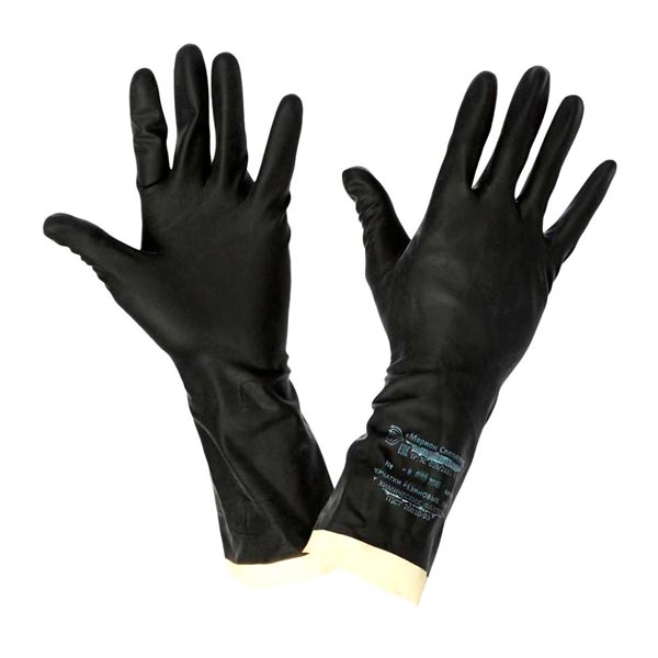 Перчатки латексные КЩС тип 2