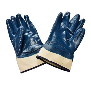 Перчатки облитые нитрилом (манжет крага)