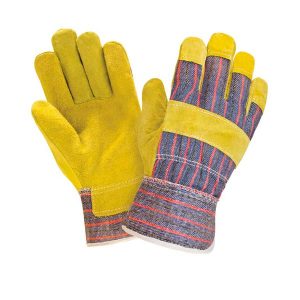 Перчатки спилковые комбинированные Ангара