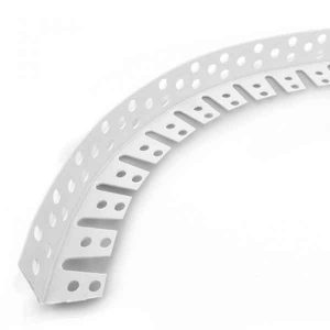 Профиль ПВХ арочный перфорированный 25х25 мм 3 м