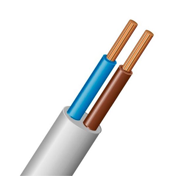 Провод ПВС 2х1,5 (на отрез)