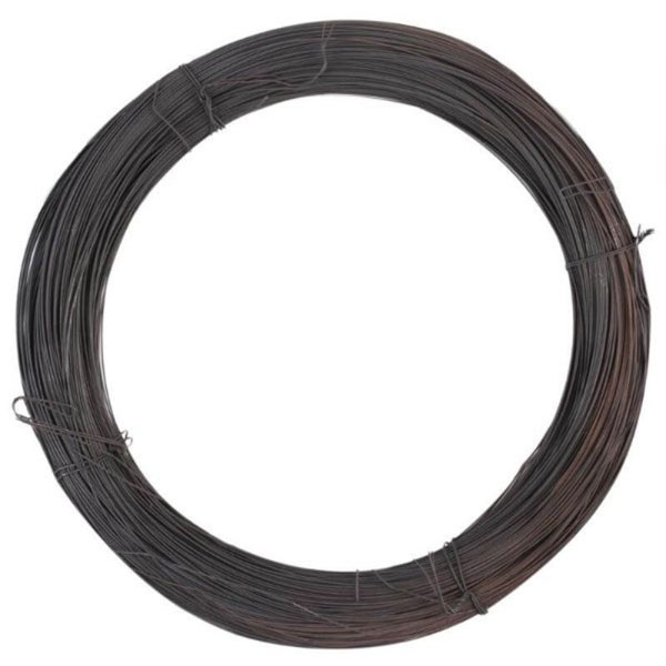 Проволока вязальная 4 мм черная 50 м.п