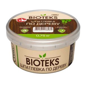 Шпатлевка по дереву Текс белая 0.75 кг