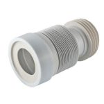 Слив для унитаза удлинительный Ani К828 110 мм (225-520 мм)