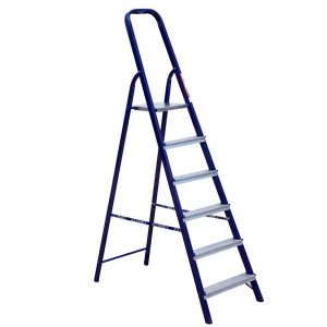 Стремянка алюминиевая Hardax 6 ступени 3.3 м