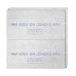 Суперпол КНАУФ 1200х600х20 мм