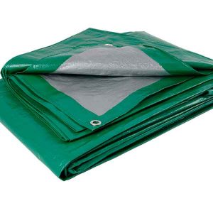 Тент защитный 6х8 м 90 г/м2 зеленый