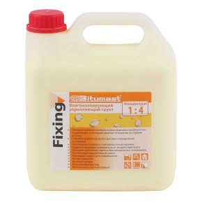 Влагоизолирующий укрепляющий грунт-концентрат 1:4 Bitumast Fixing 3 л